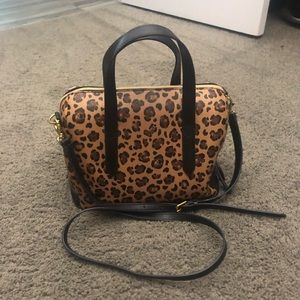 Leopard Fossil Purse